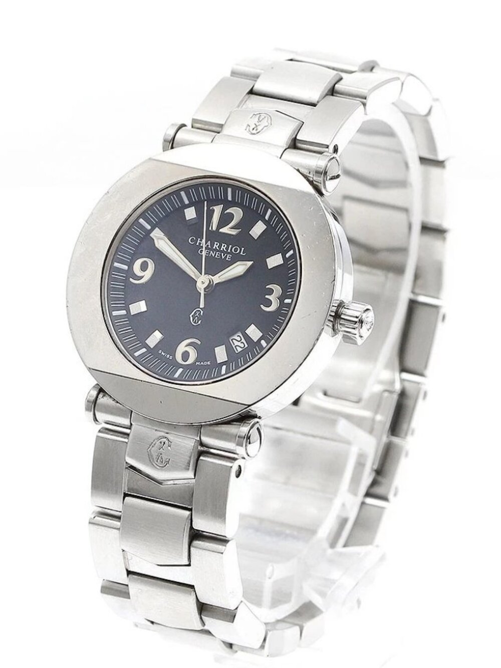 CHARRIOL Columbus CCR30 Date black Dial Quartz Ladies Watch_912390